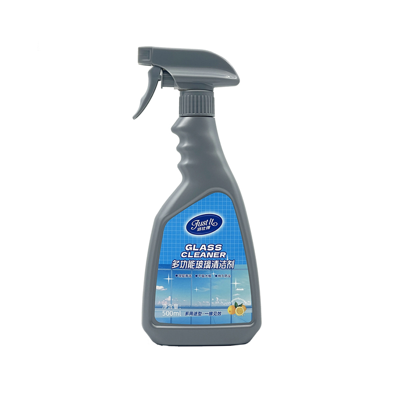 How does a multipurpose glass cleaner easily handle the cleaning needs of different surfaces?